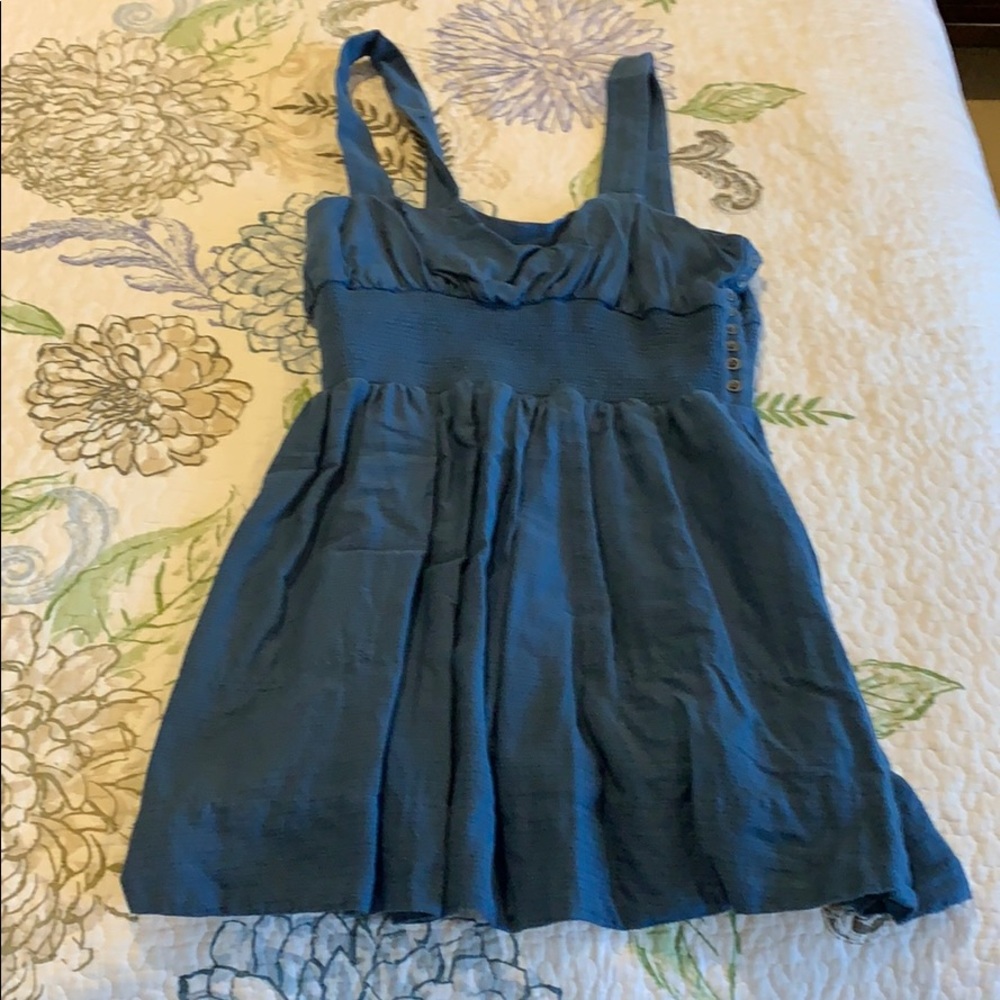 Blue dress
